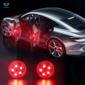 تنبيه أمان السيارة للسيارة ضوء . Car Security Alert LED Light IP68 Waterproof