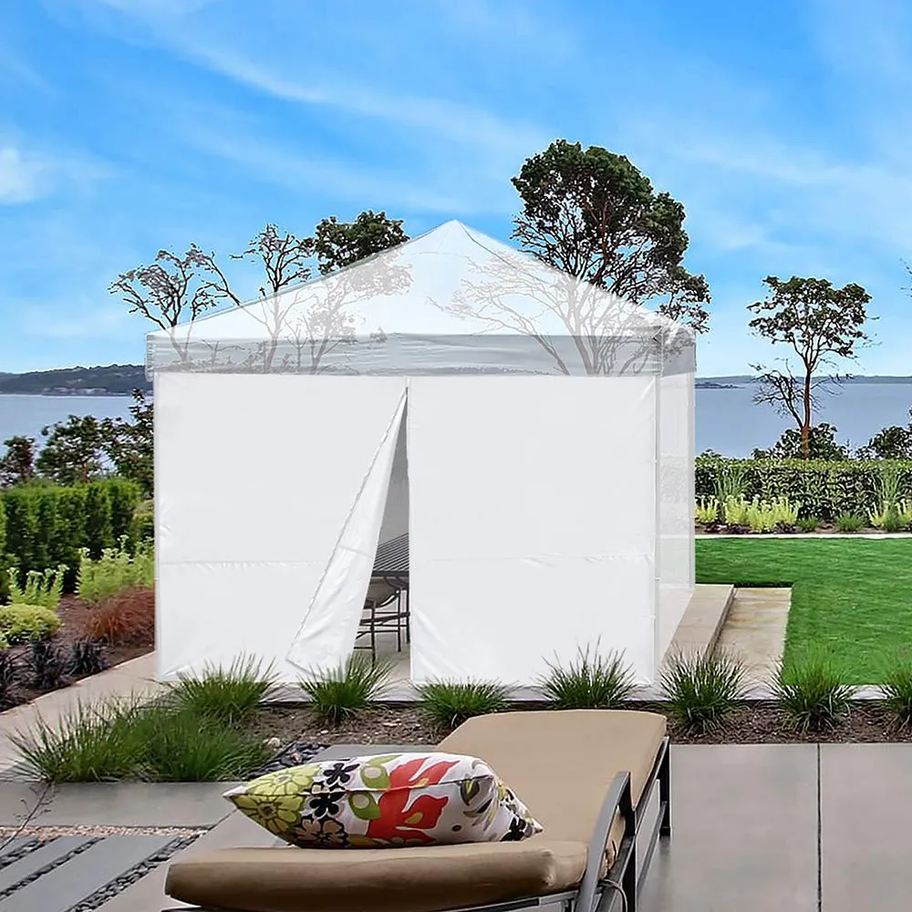 1080D Sidewall w/ Zipper for Pop Up Canopy 10'Lx7'H