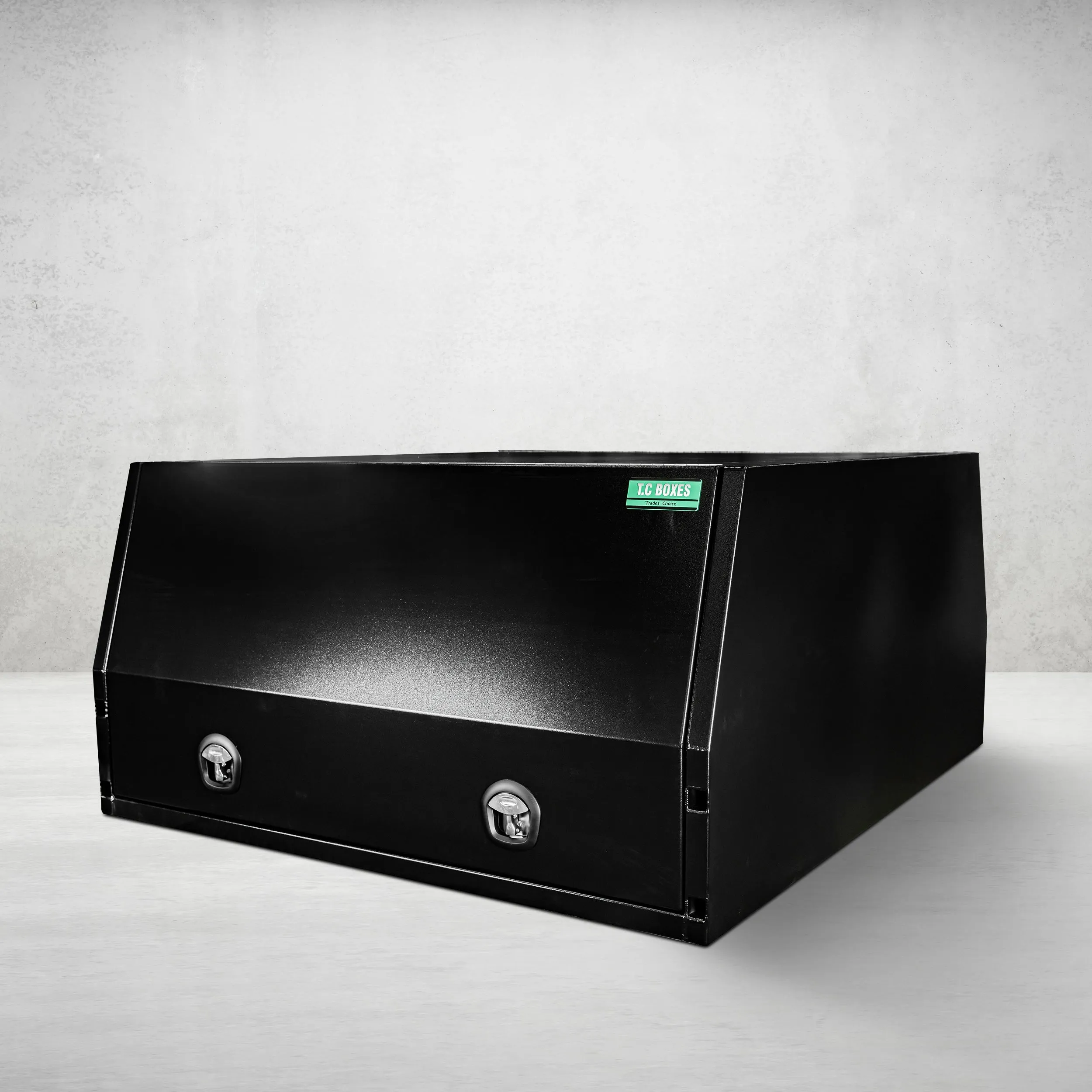 1650mm Aluminium Canopy - Black
