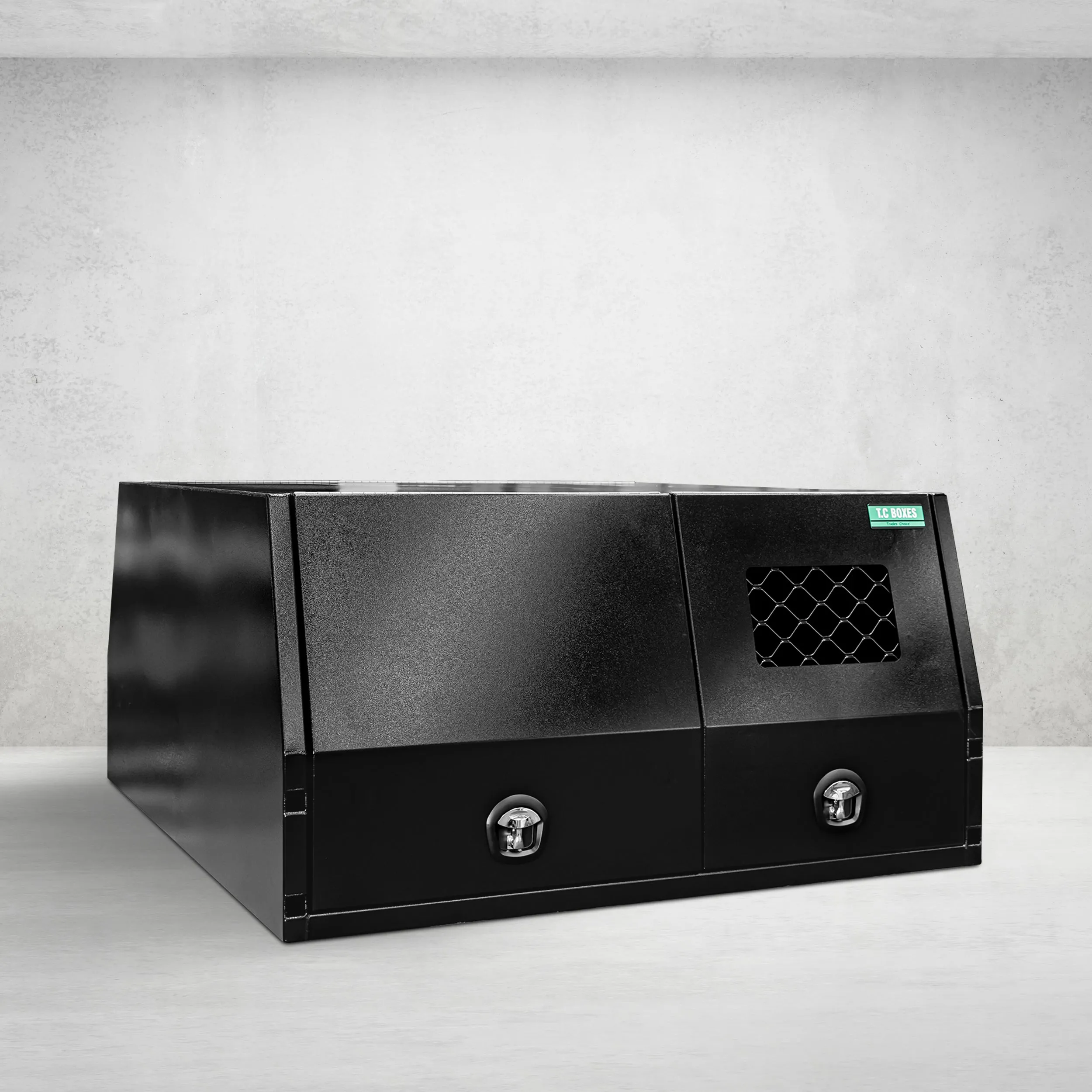 1650mm Aluminium Canopy DS - Black
