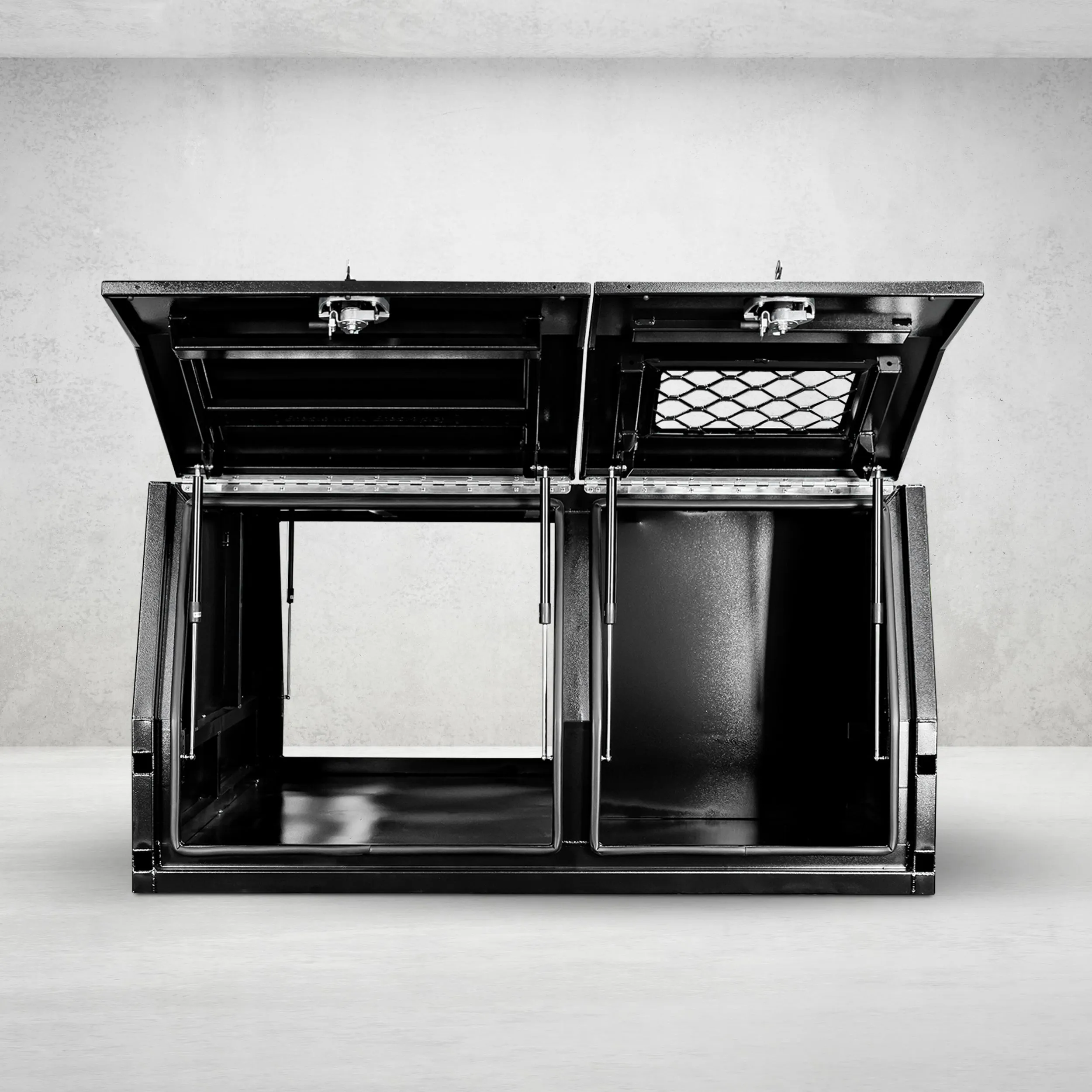 1650mm Aluminium Canopy DS - Black