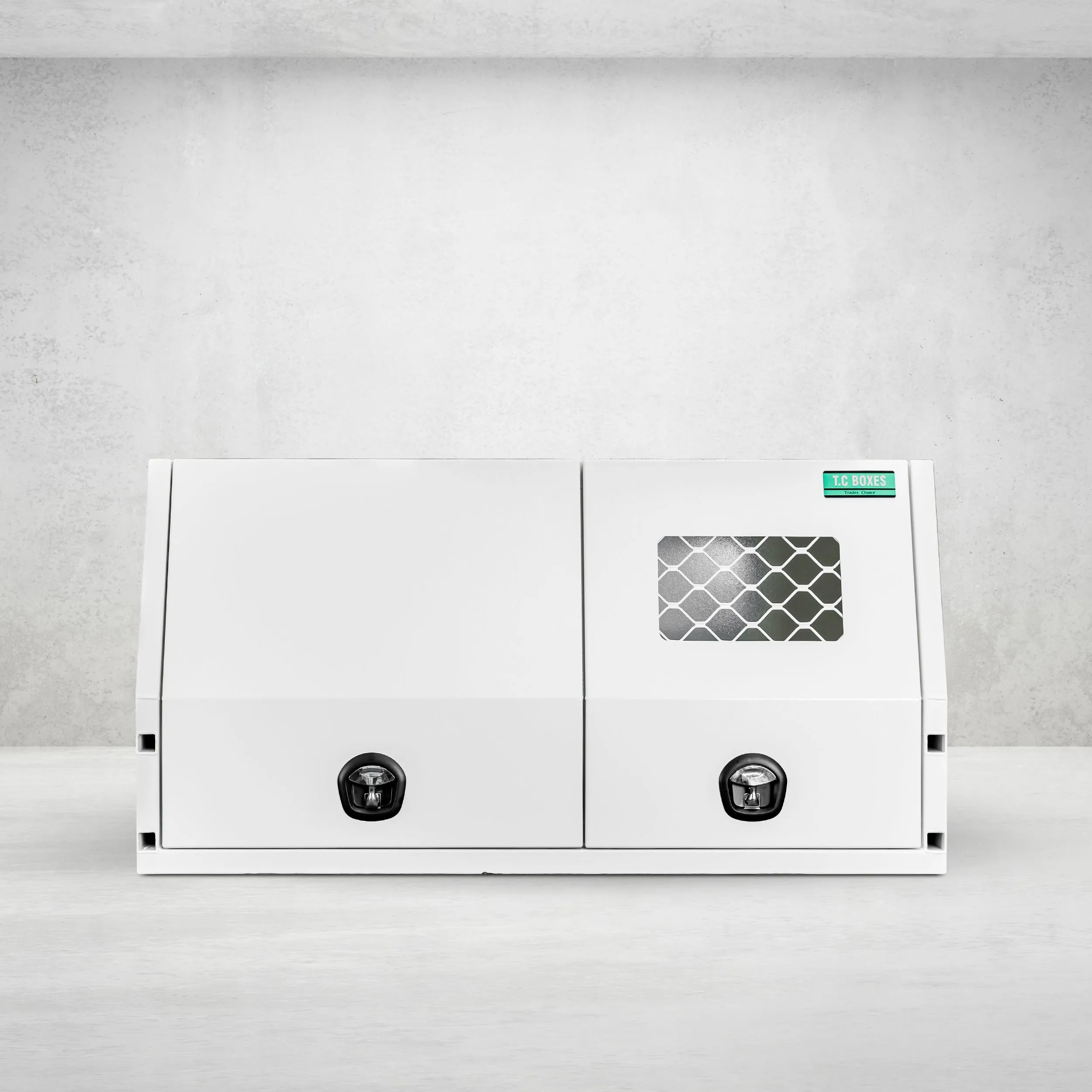 1650mm Aluminium Canopy DS - White