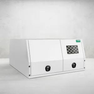1650mm Aluminium Canopy DS - White