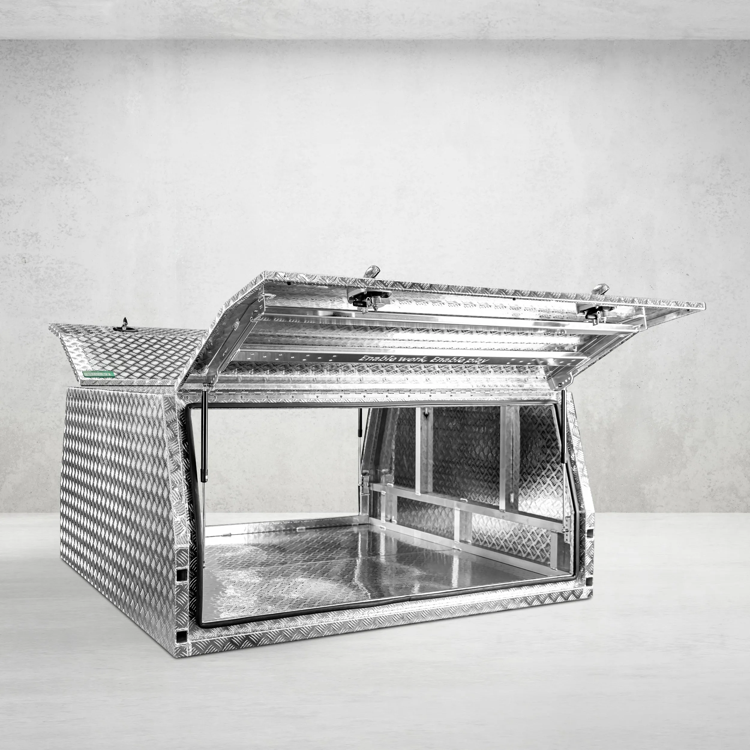 1800mm Aluminium Canopy - C/Plate