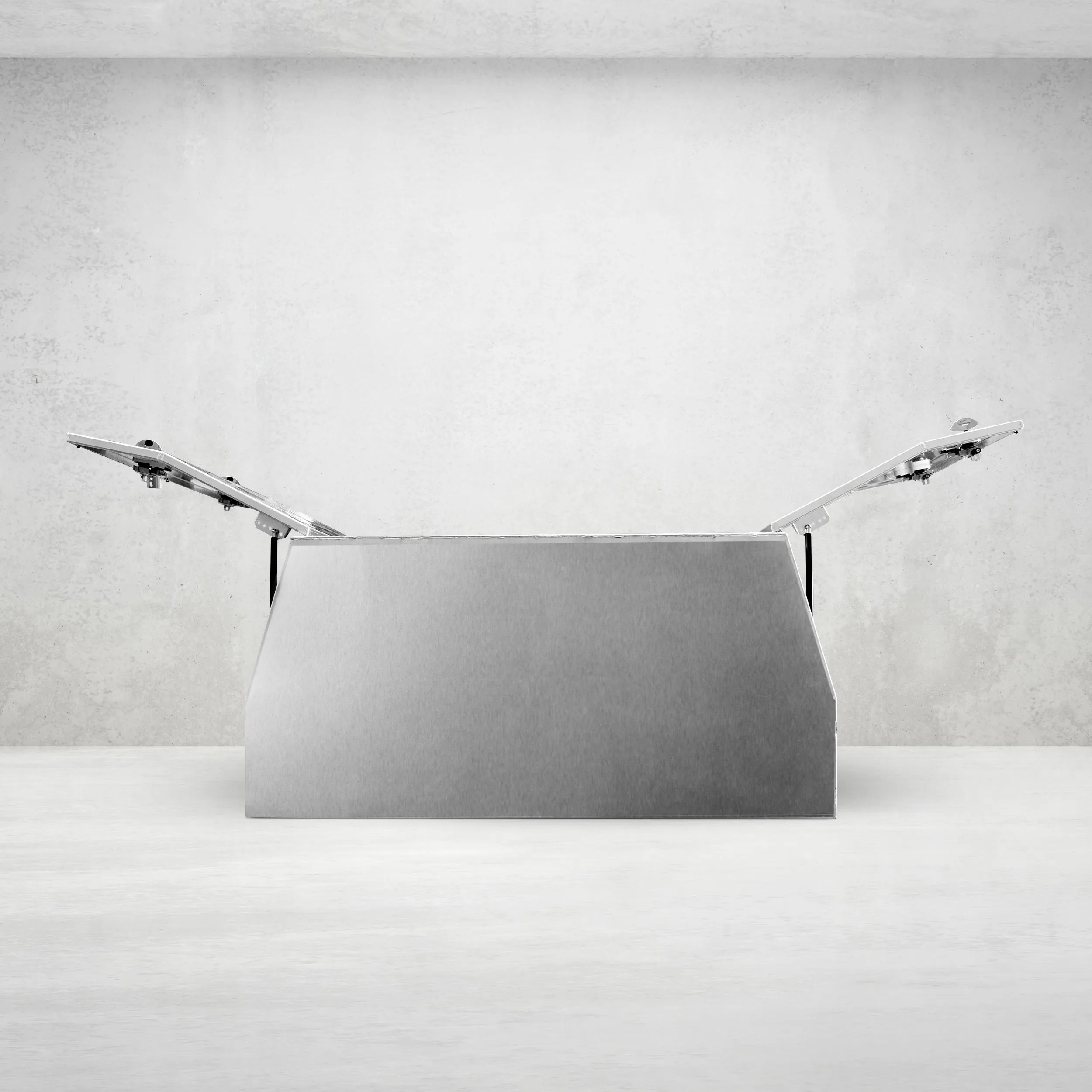 1800mm Aluminium Canopy DS - Alloy