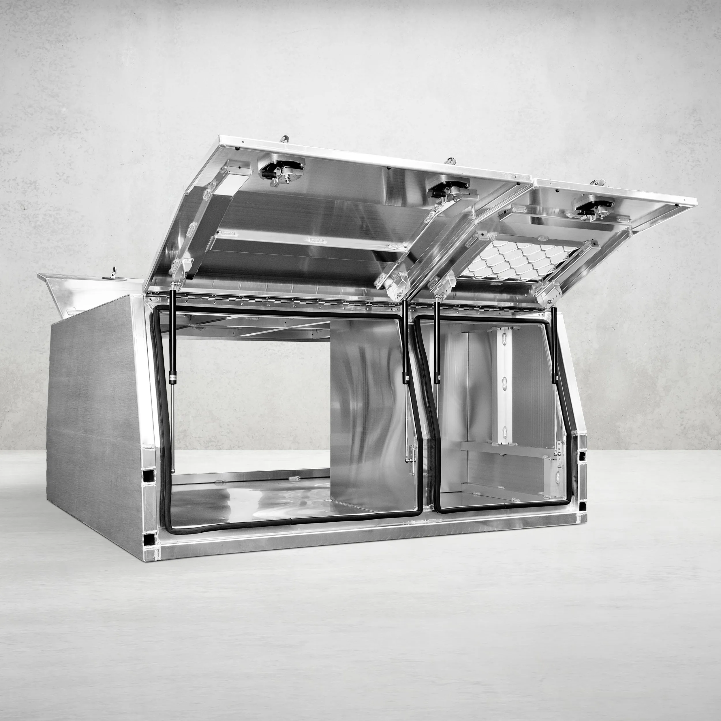 1800mm Aluminium Canopy DS - Alloy