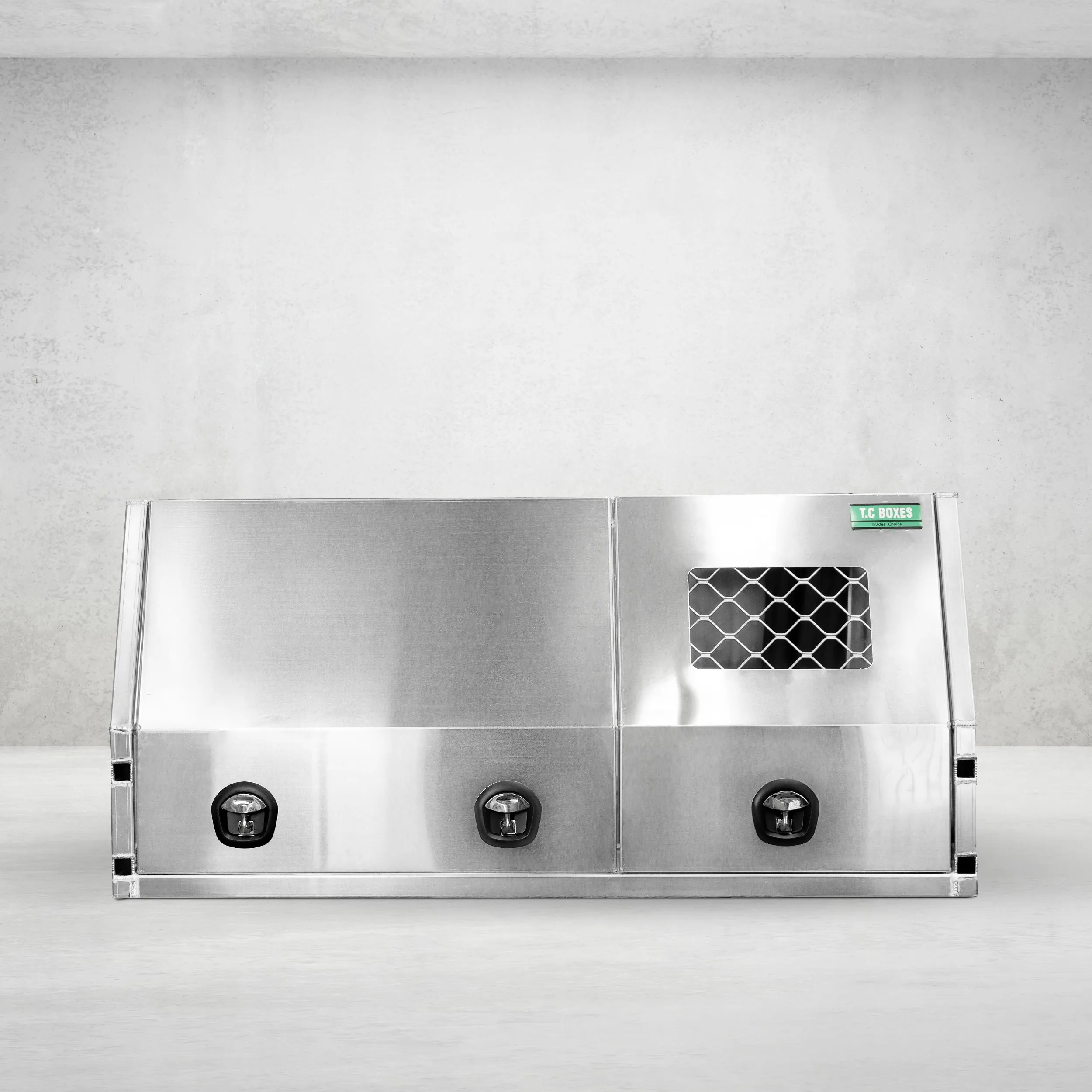 1800mm Aluminium Canopy DS - Alloy