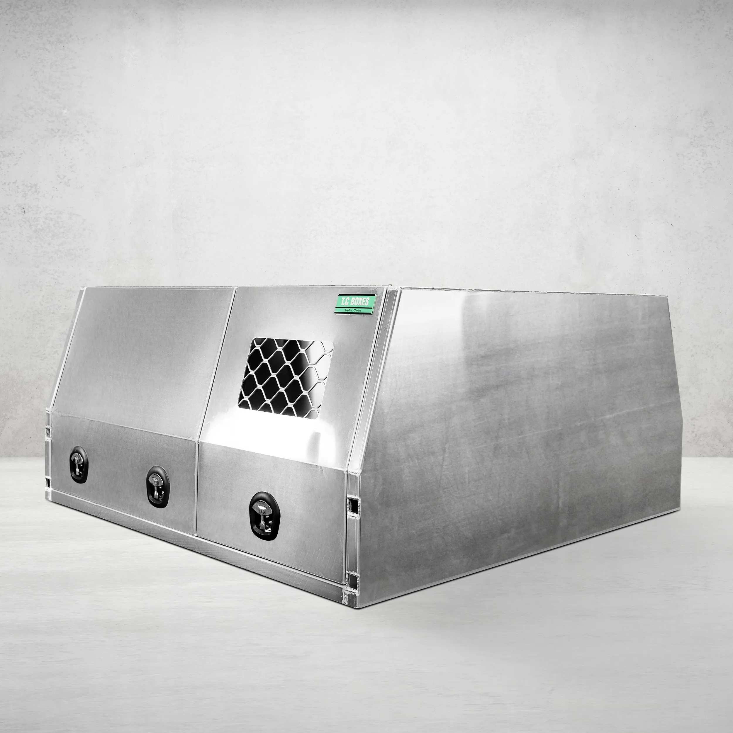 1800mm Aluminium Canopy DS - Alloy