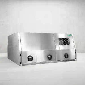 1800mm Aluminium Canopy DS - Alloy