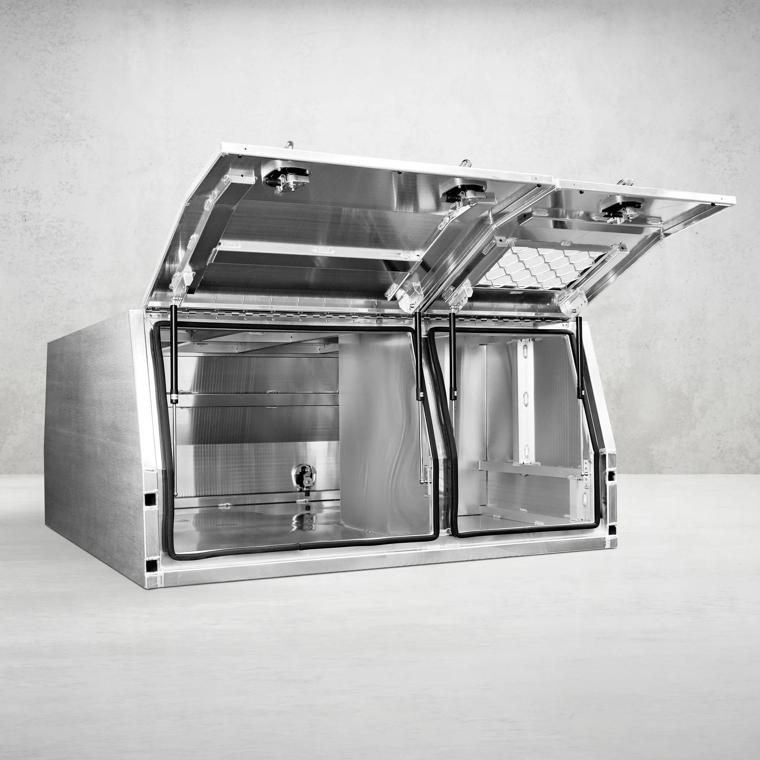 1800mm Aluminium Canopy DS - Alloy