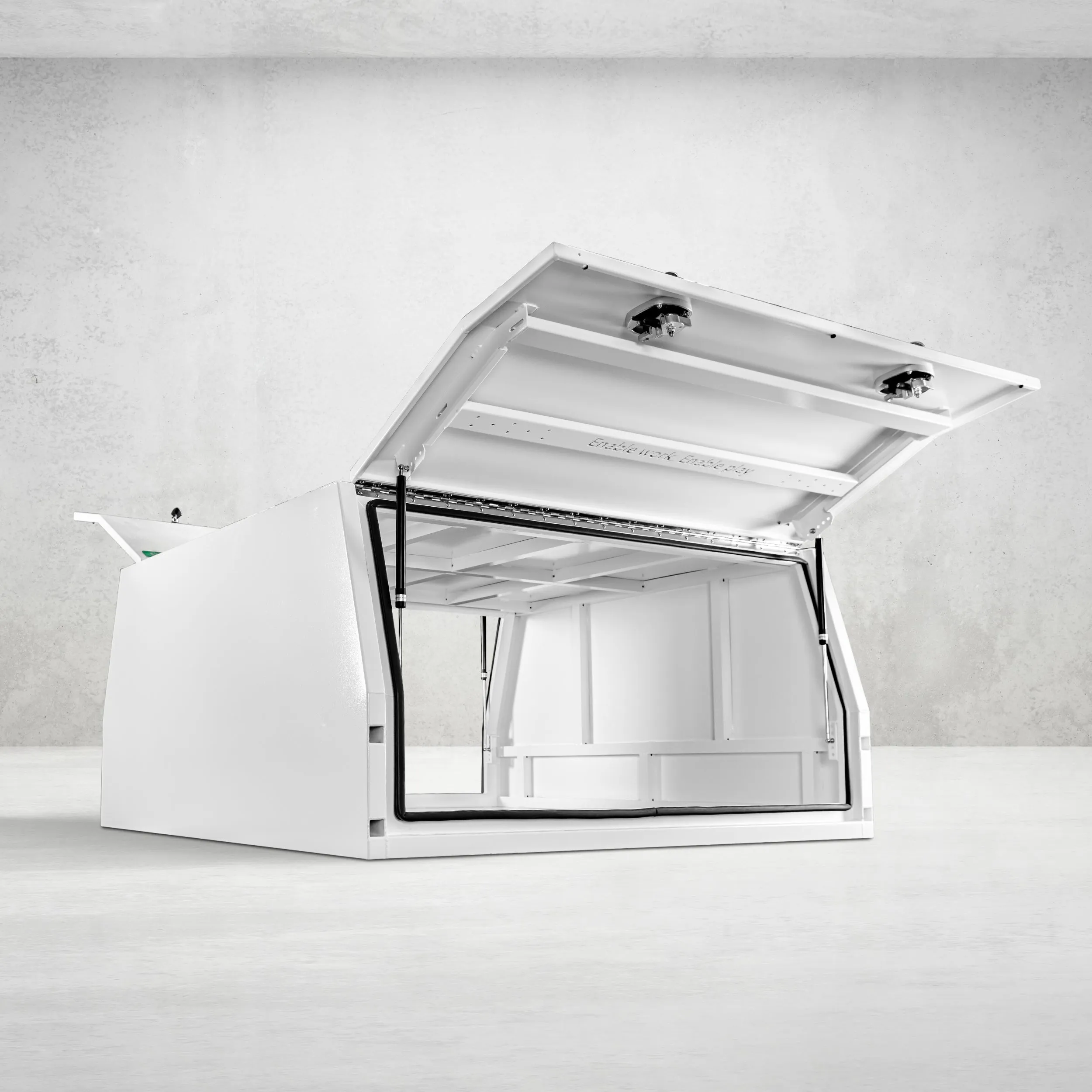 1800mm Aluminium Canopy - White