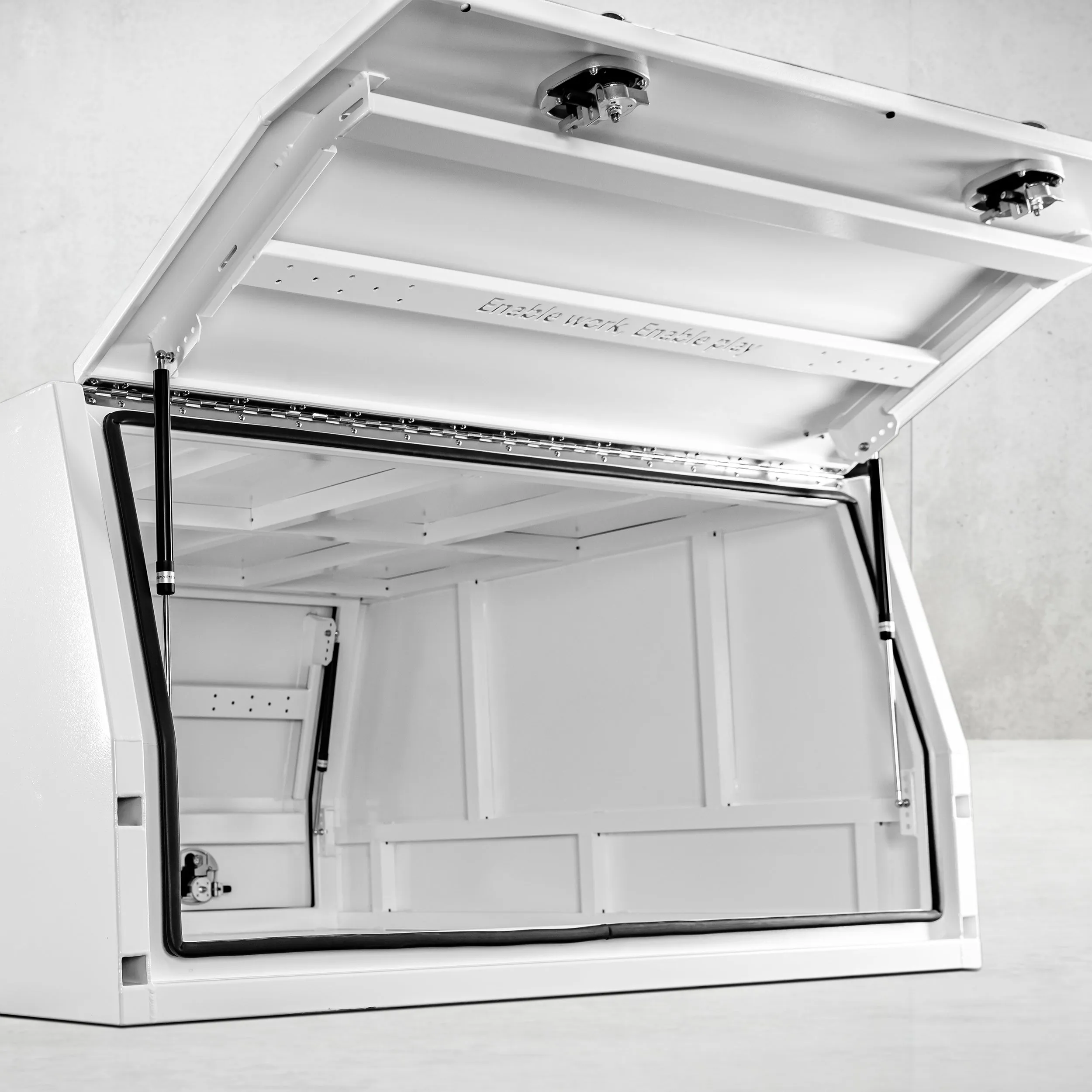 1800mm Aluminium Canopy - White