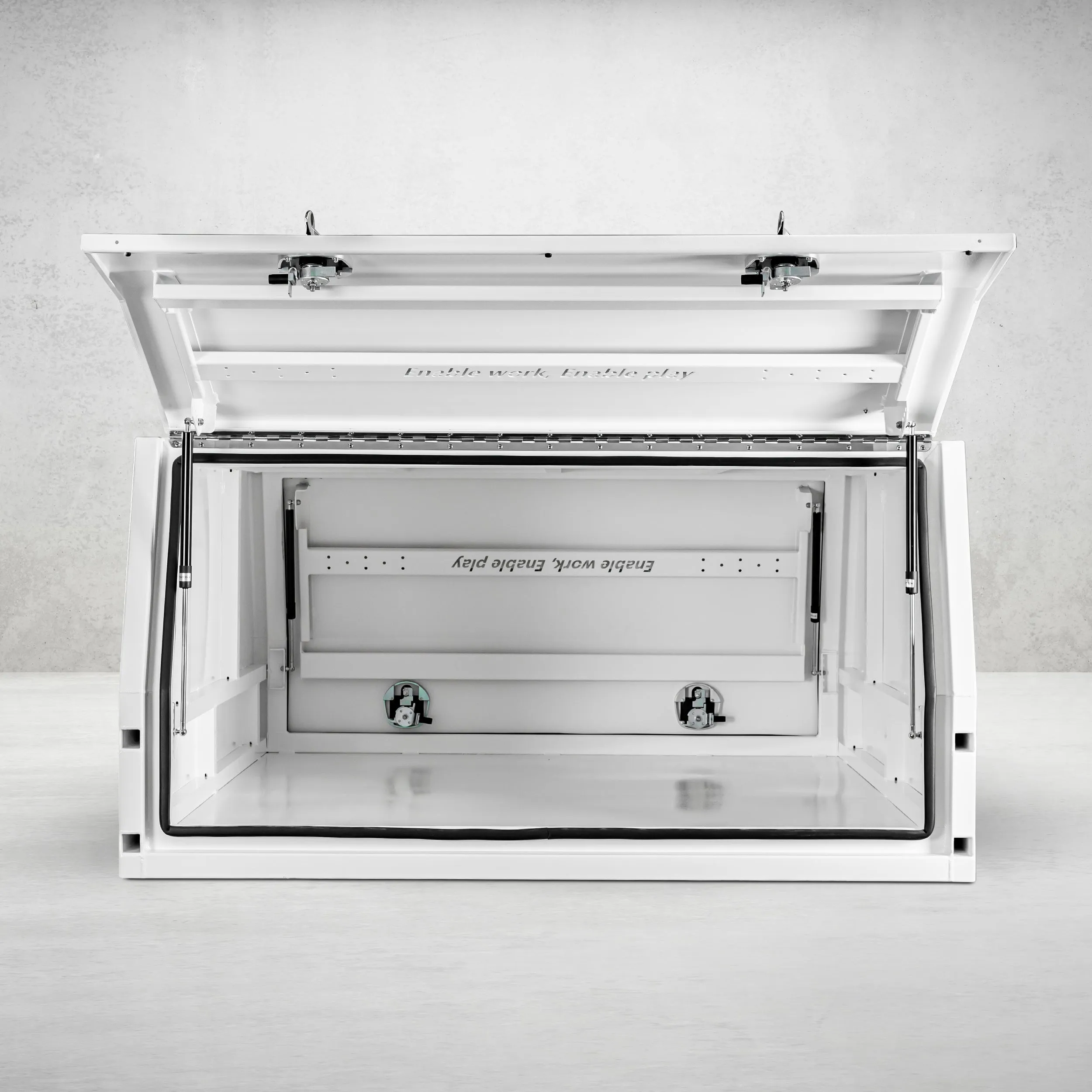 1800mm Aluminium Canopy - White
