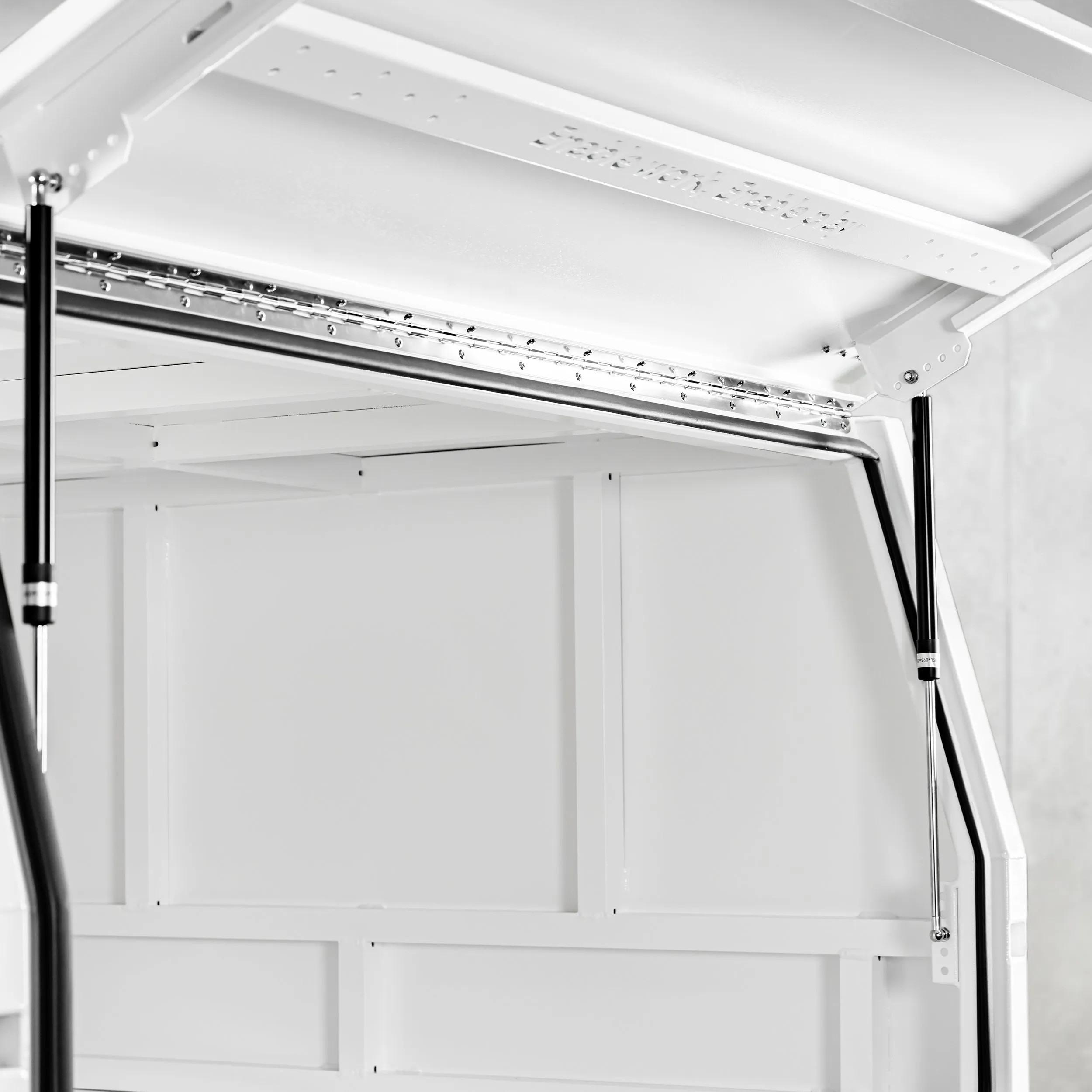 1800mm Aluminium Canopy - White