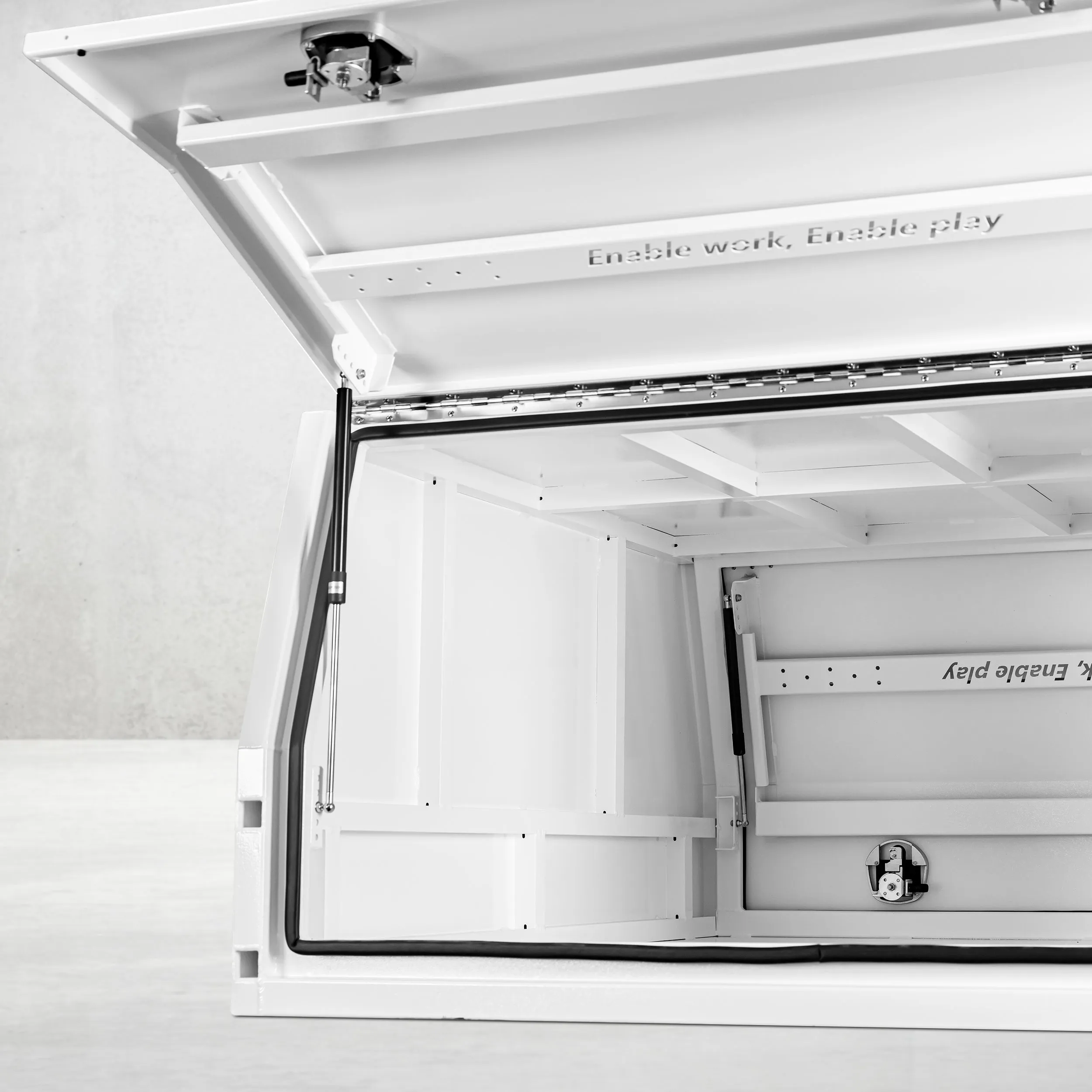 1800mm Aluminium Canopy - White