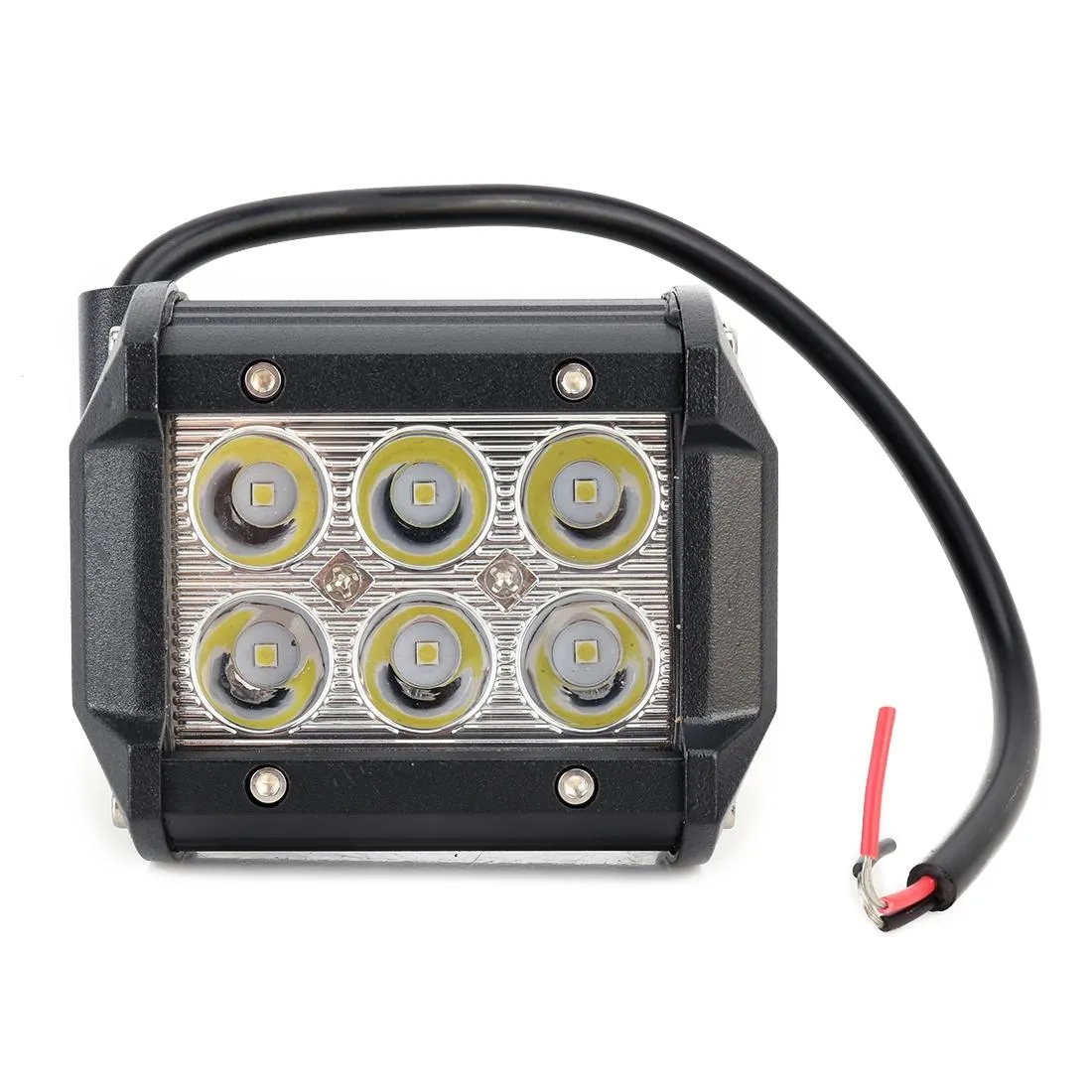 18W CREE LED Work Light | 6 LEDs | White Light | IP67 Waterproof | DC 10-30V | SUV & Off-Road