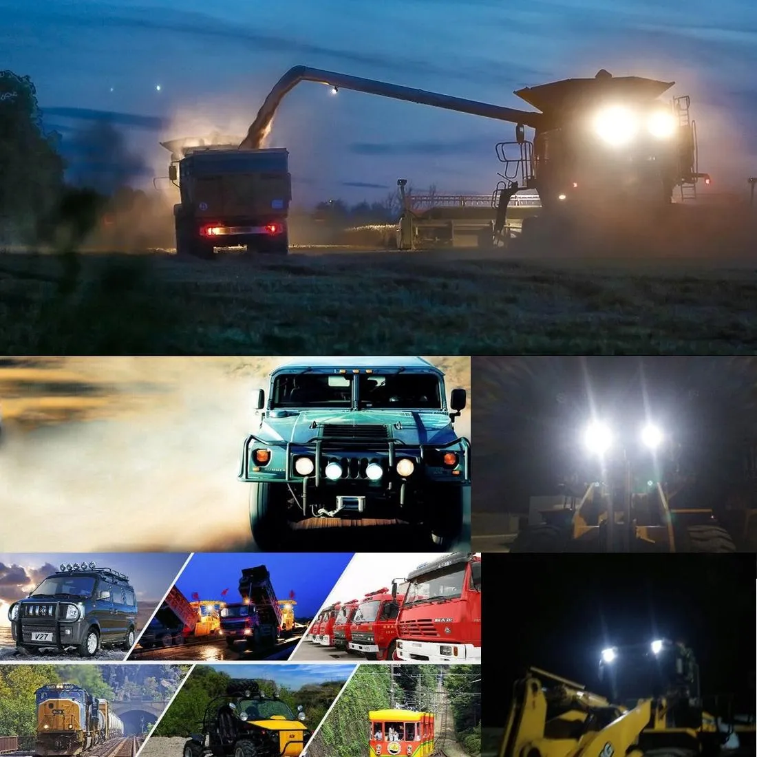 18W CREE LED Work Light | 6 LEDs | White Light | IP67 Waterproof | DC 10-30V | SUV & Off-Road