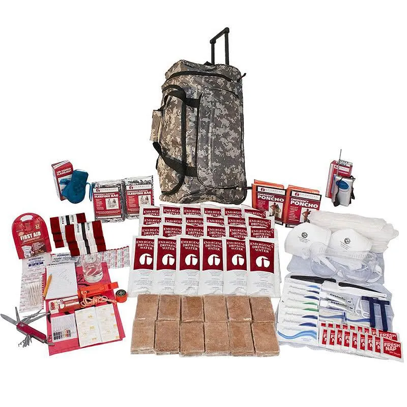 2 Person Deluxe Survival Kit (72 Hours)