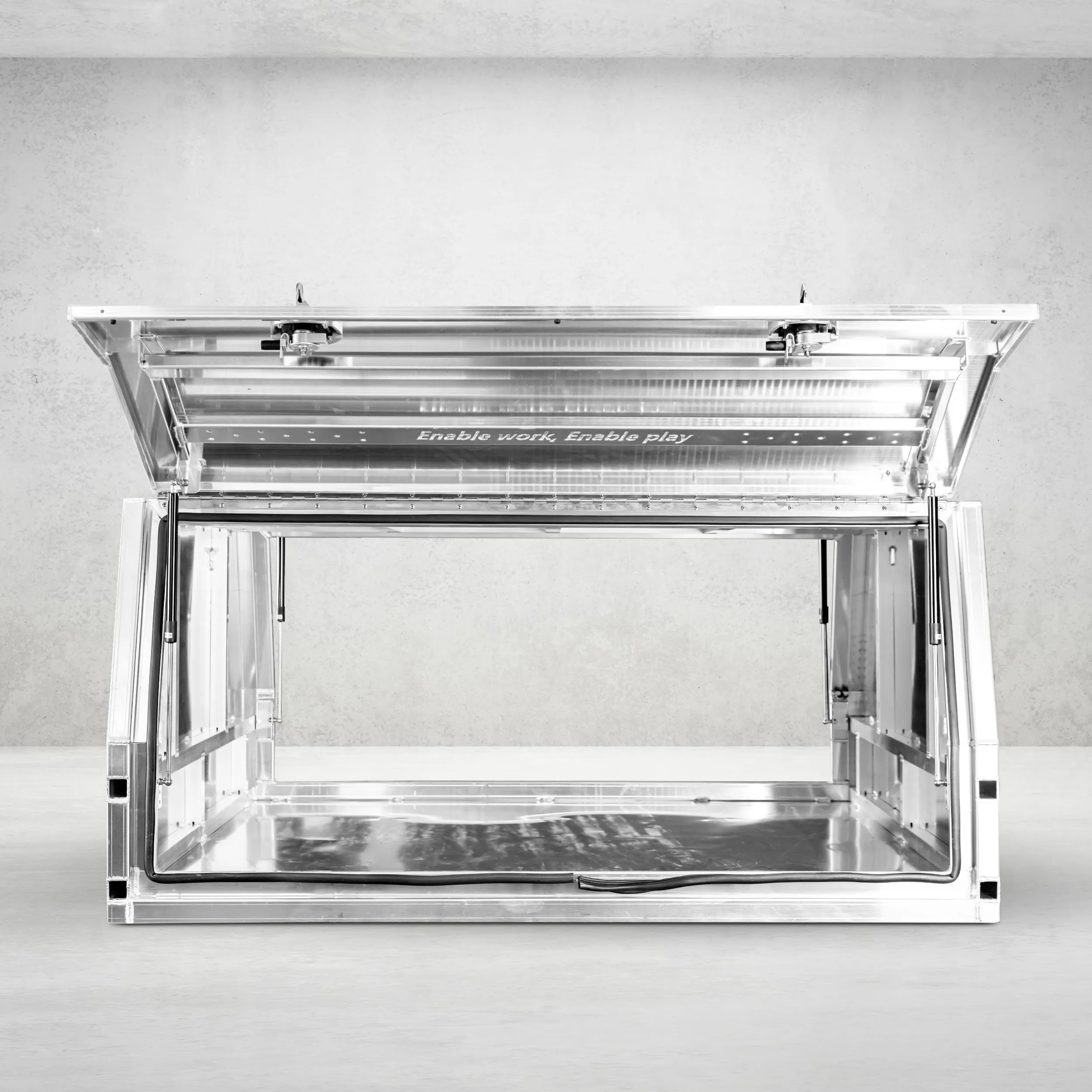 2400mm Aluminium Canopy - Alloy