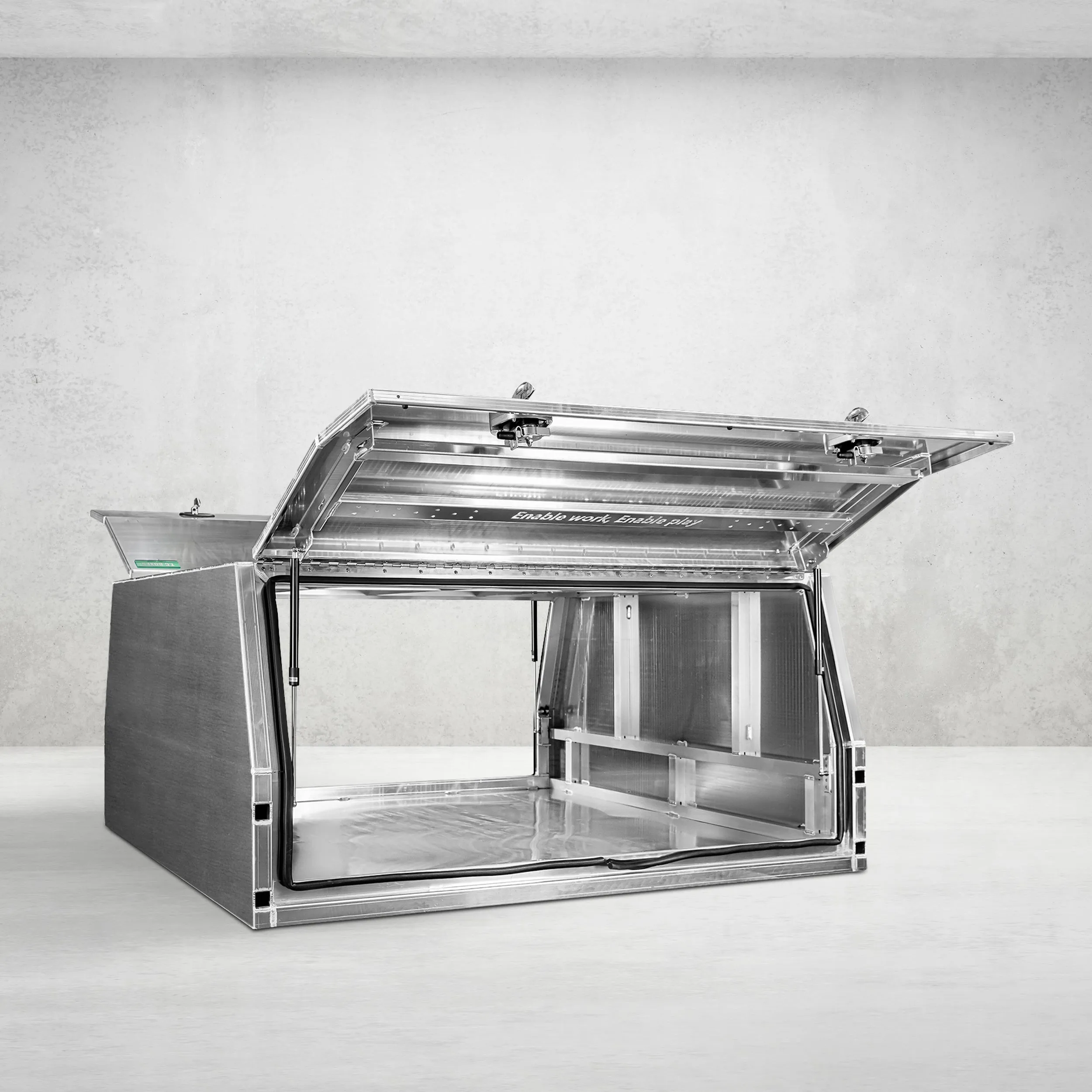 2400mm Aluminium Canopy - Alloy