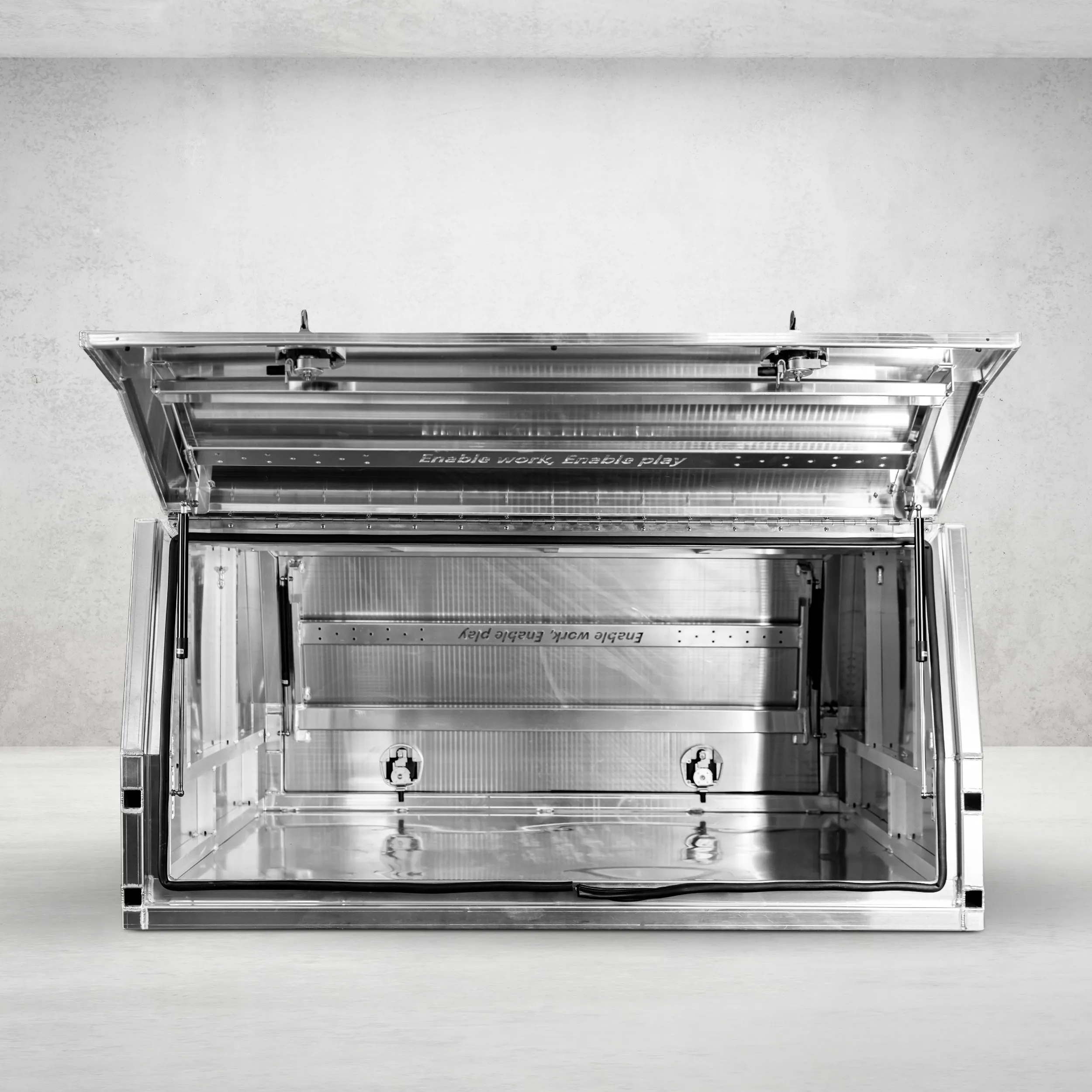 2400mm Aluminium Canopy - Alloy