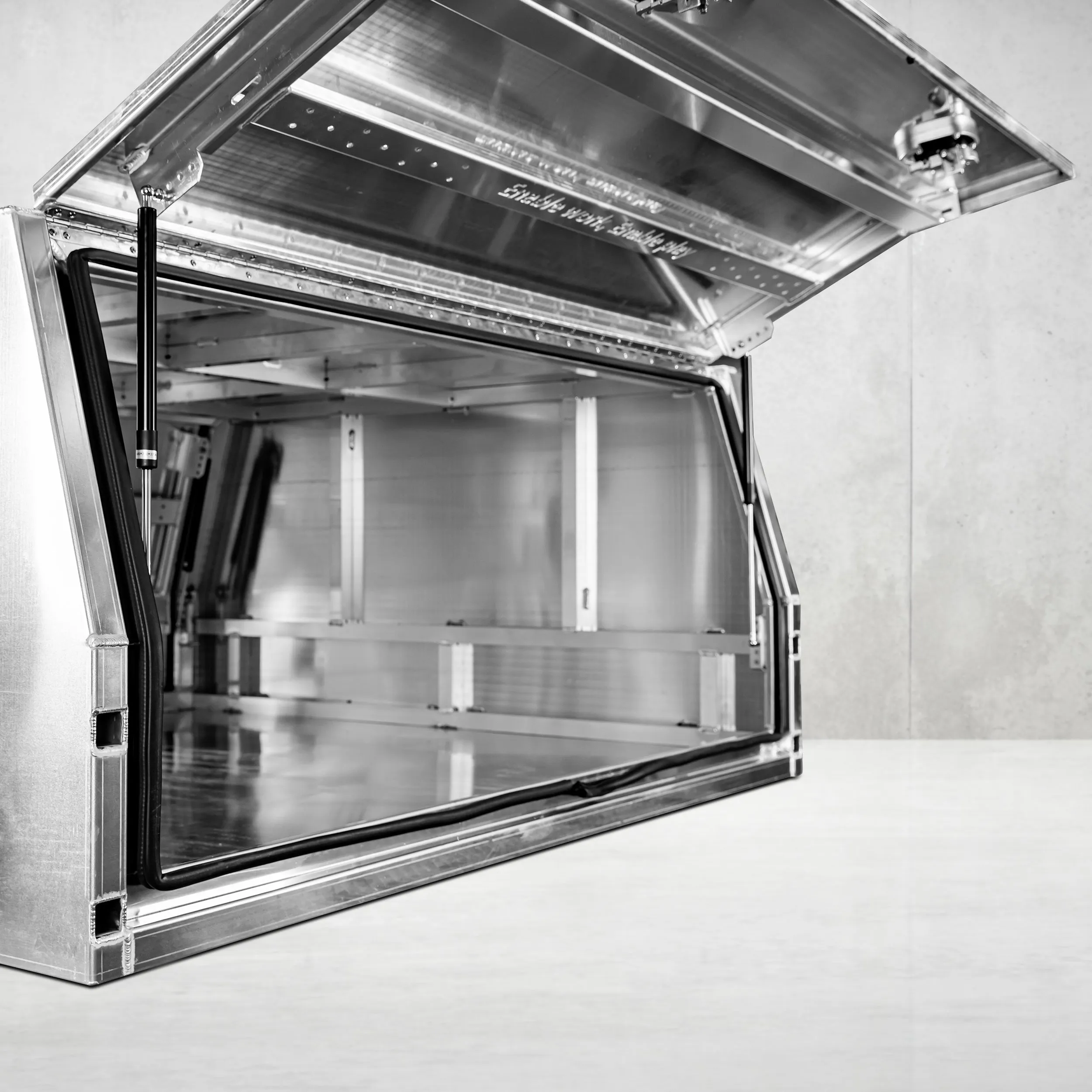 2400mm Aluminium Canopy - Alloy
