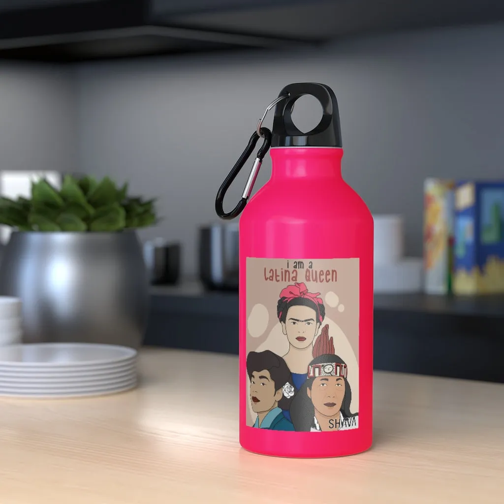Affirmation Feminist pro choice Oregon Sport bottle 13.5oz -  I am a latina queen