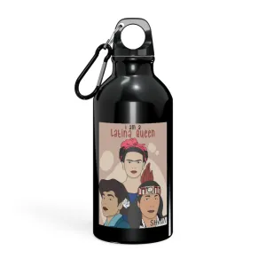 Affirmation Feminist pro choice Oregon Sport bottle 13.5oz -  I am a latina queen