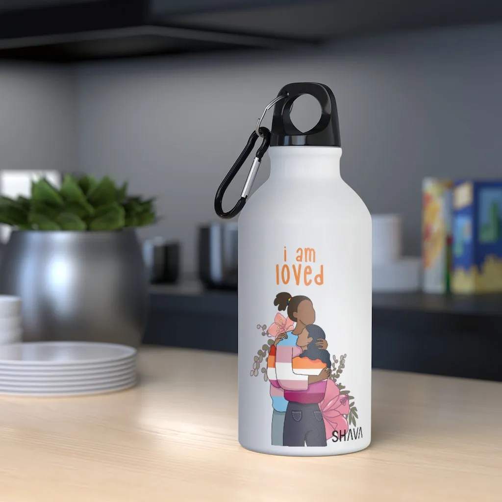Affirmation Feminist pro choice Oregon Sport bottle 13.5oz -  I am a latina queen