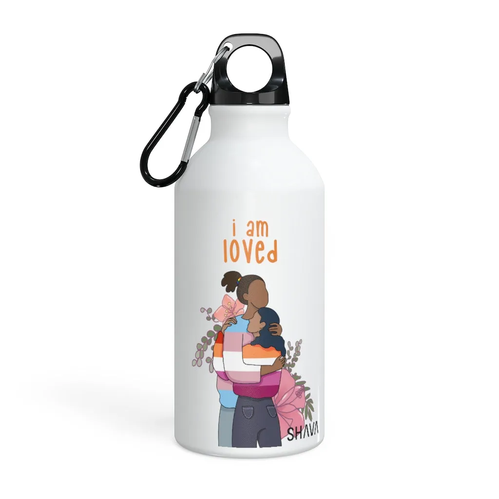 Affirmation Feminist pro choice Oregon Sport bottle 13.5oz -  I am a latina queen