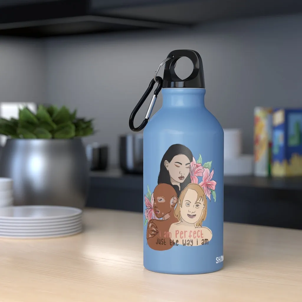 Affirmation Feminist pro choice Oregon Sport bottle 13.5oz- I am Perfect (Down Syndrome)