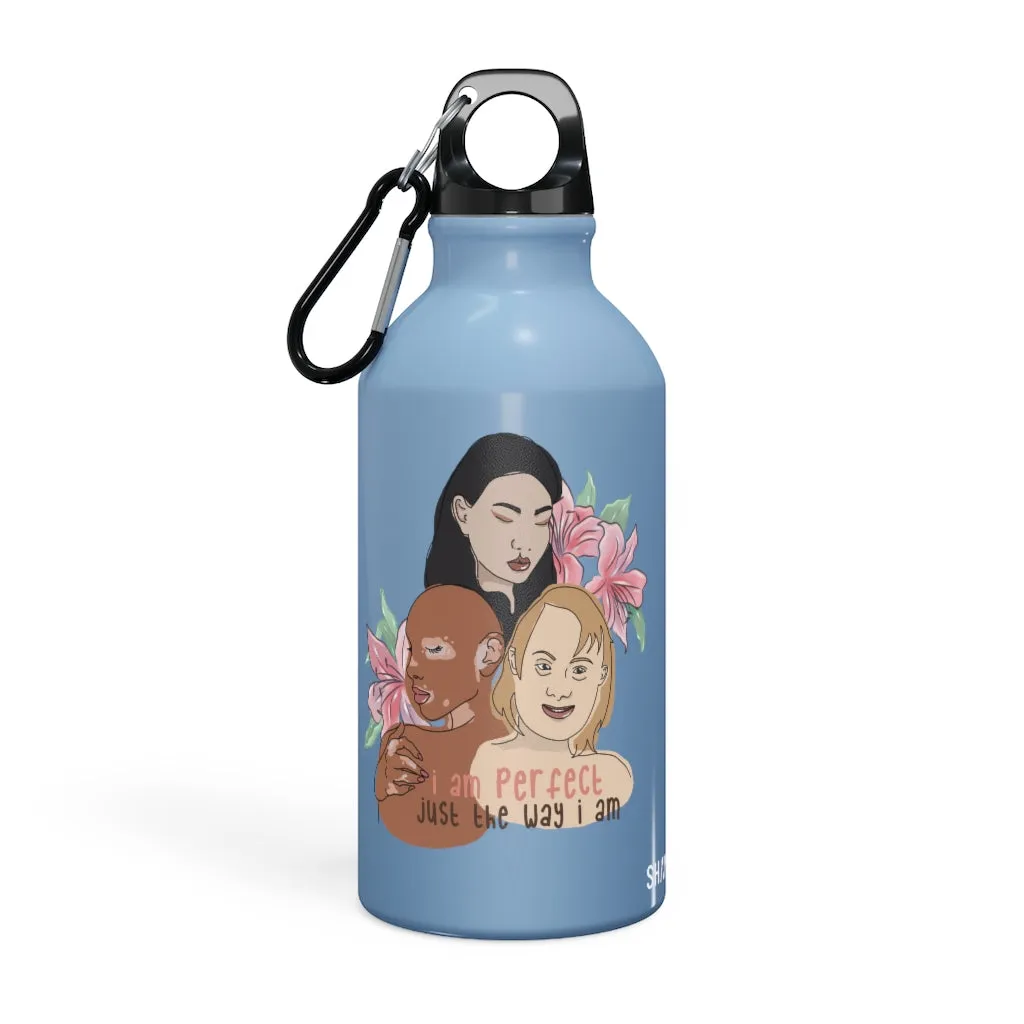 Affirmation Feminist pro choice Oregon Sport bottle 13.5oz- I am Perfect (Down Syndrome)