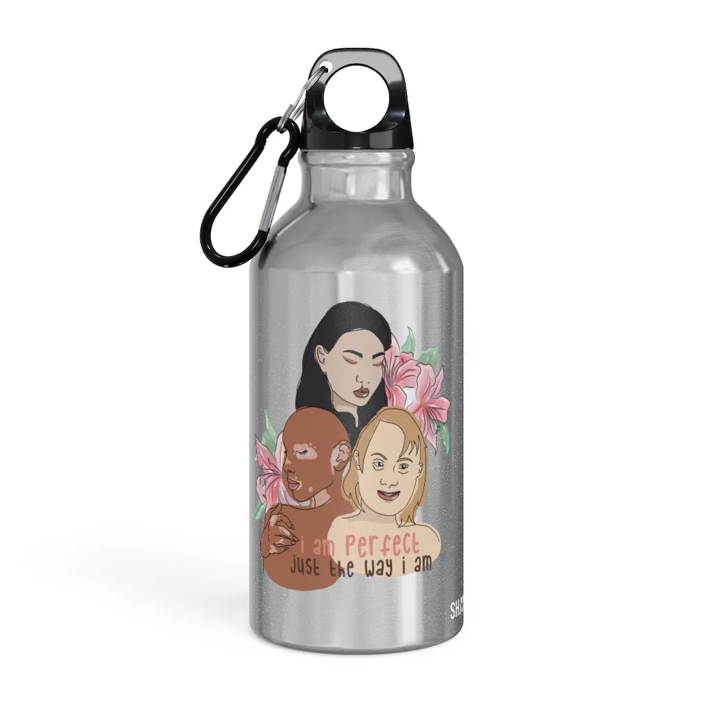 Affirmation Feminist pro choice Oregon Sport bottle 13.5oz- I am Perfect (Down Syndrome)