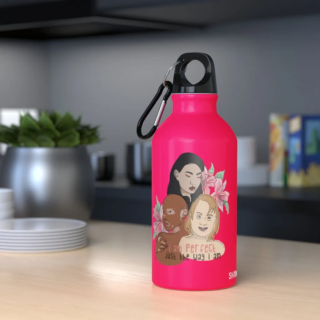 Affirmation Feminist pro choice Oregon Sport bottle 13.5oz- I am Perfect (Down Syndrome)