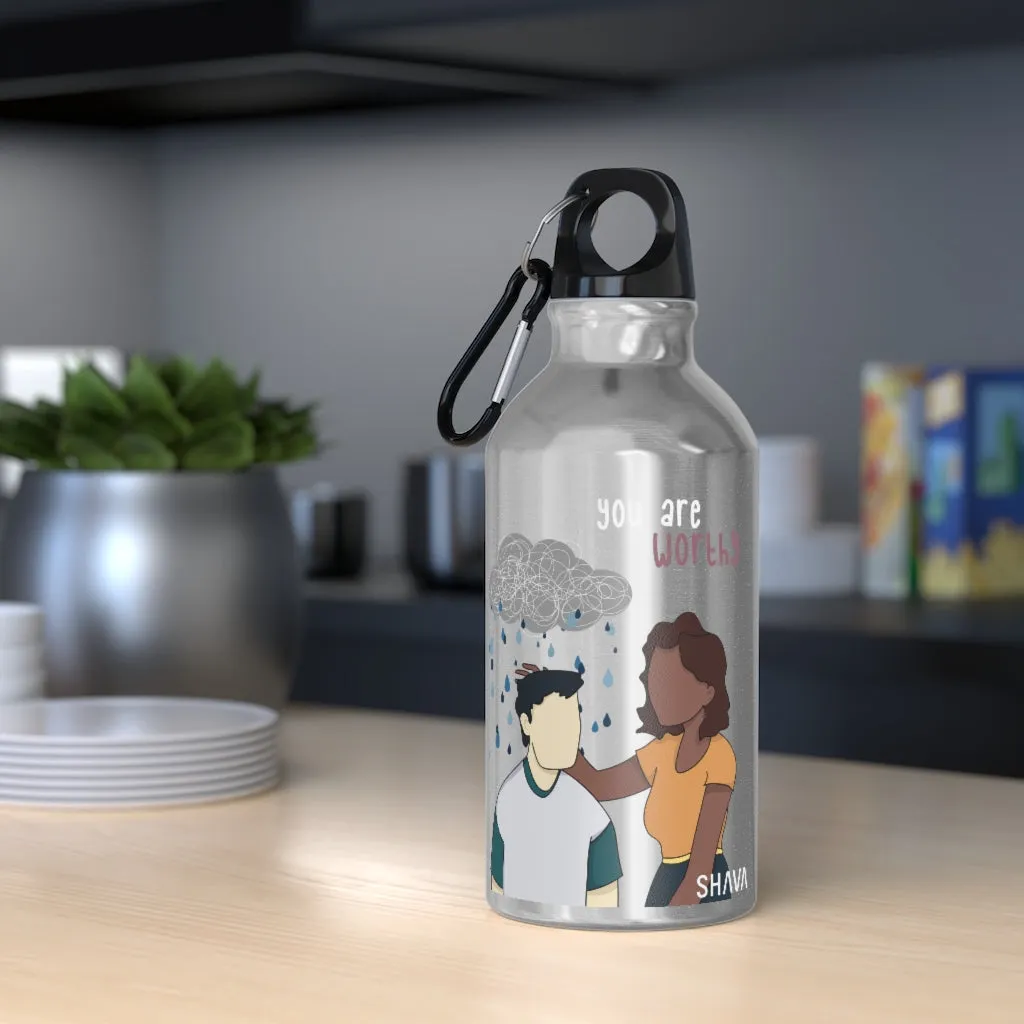Affirmation Feminist pro choice Oregon Sport bottle 13.5oz-  You are Worthy (Depression)