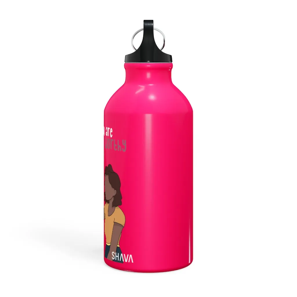 Affirmation Feminist pro choice Oregon Sport bottle 13.5oz-  You are Worthy (Depression)