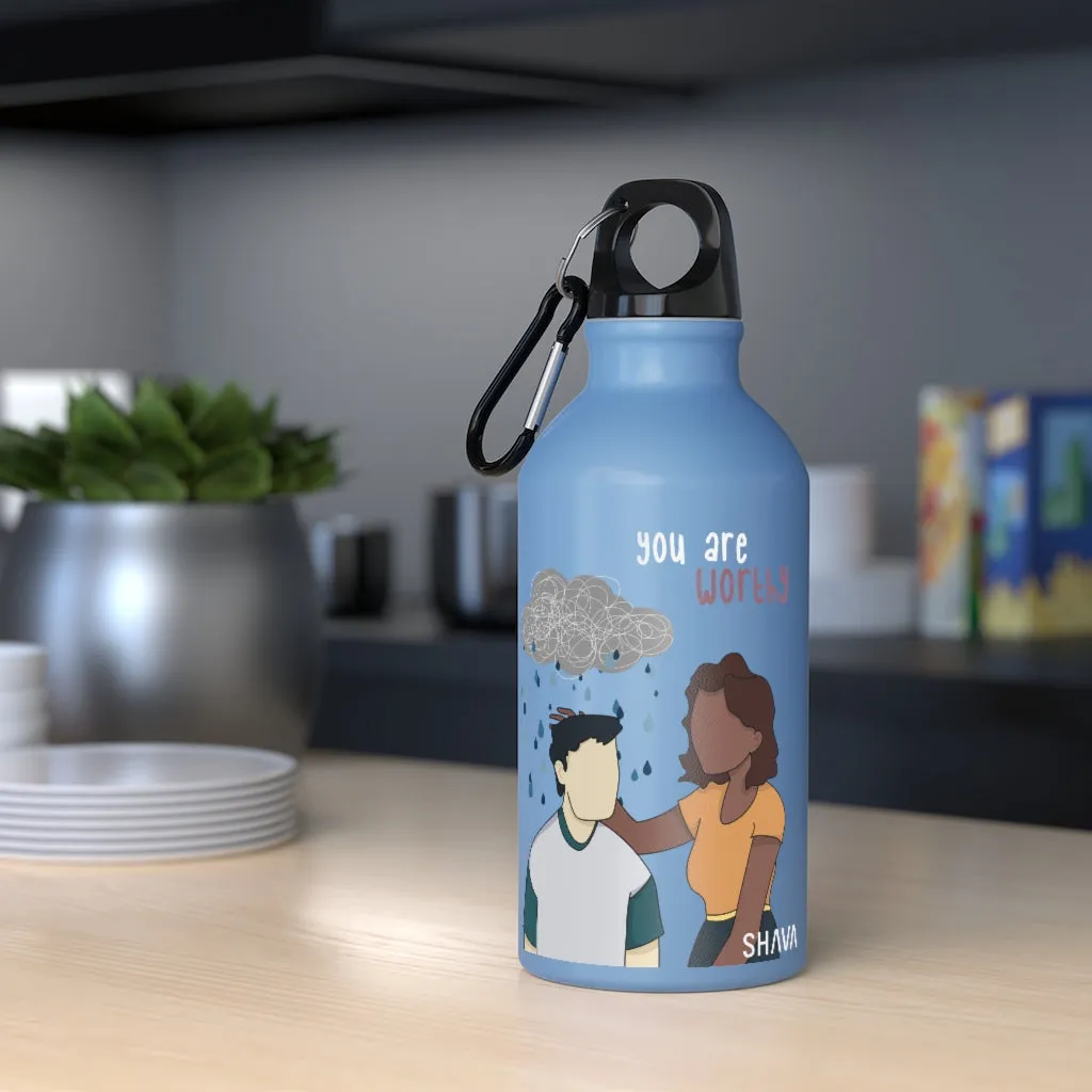 Affirmation Feminist pro choice Oregon Sport bottle 13.5oz-  You are Worthy (Depression)