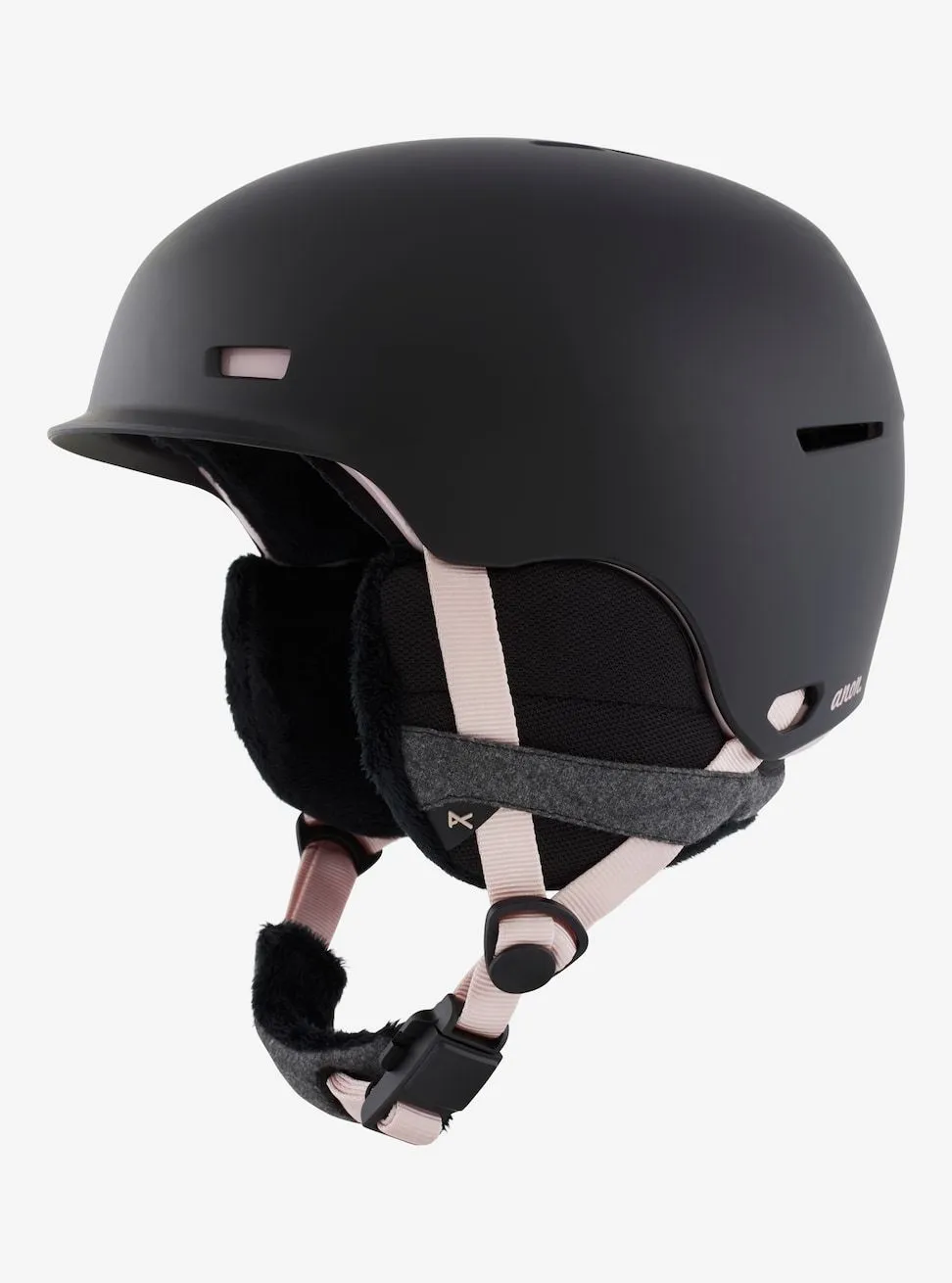 Anon Raven Womens Helmet 2022 Black Mauve