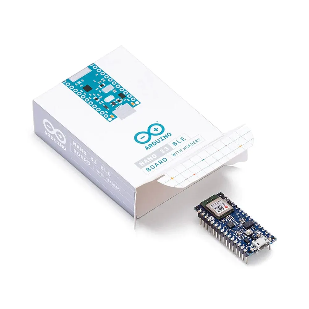 Arduino Nano 33 BLE Rev1 (with headers) [discontinued]
