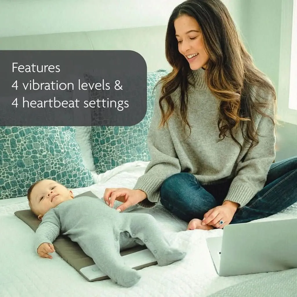 Baby Brezza Tranquilo Smart Soothing Baby Mat with Bluetooth