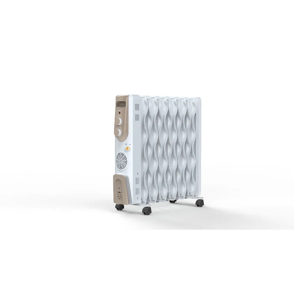Bajaj Vienna 7 Fins Oil Filled Radiator 1900W  (260093)