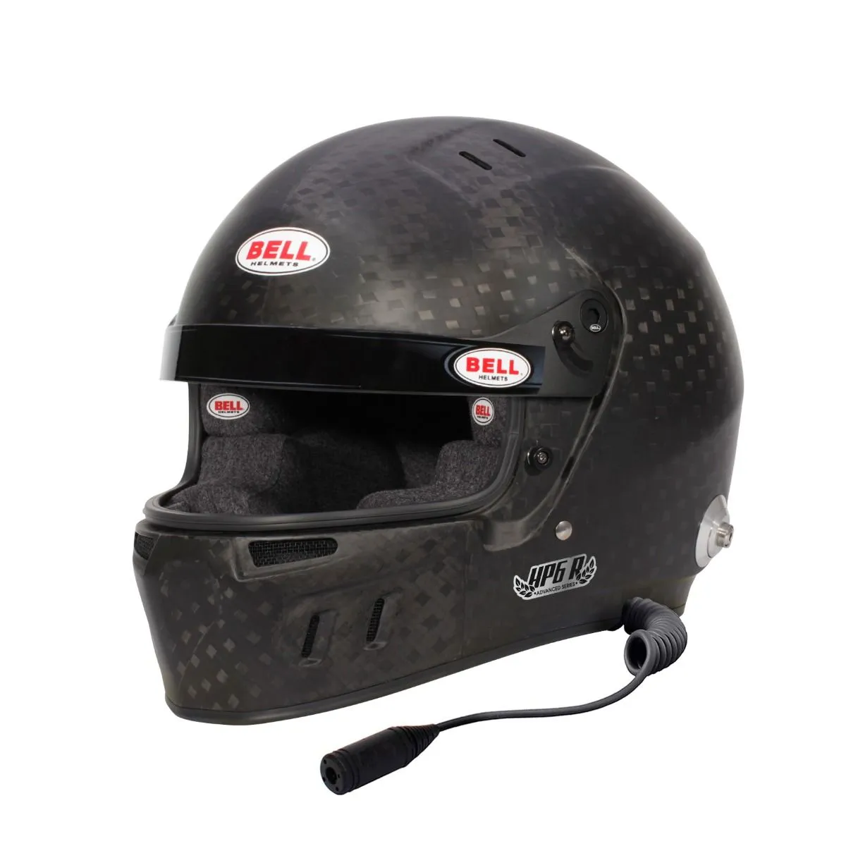 BELL 1140137 Rally Racing helmet full-face HP6 HANS FIA 8860-2018, size 60 (7 1/2) carbon