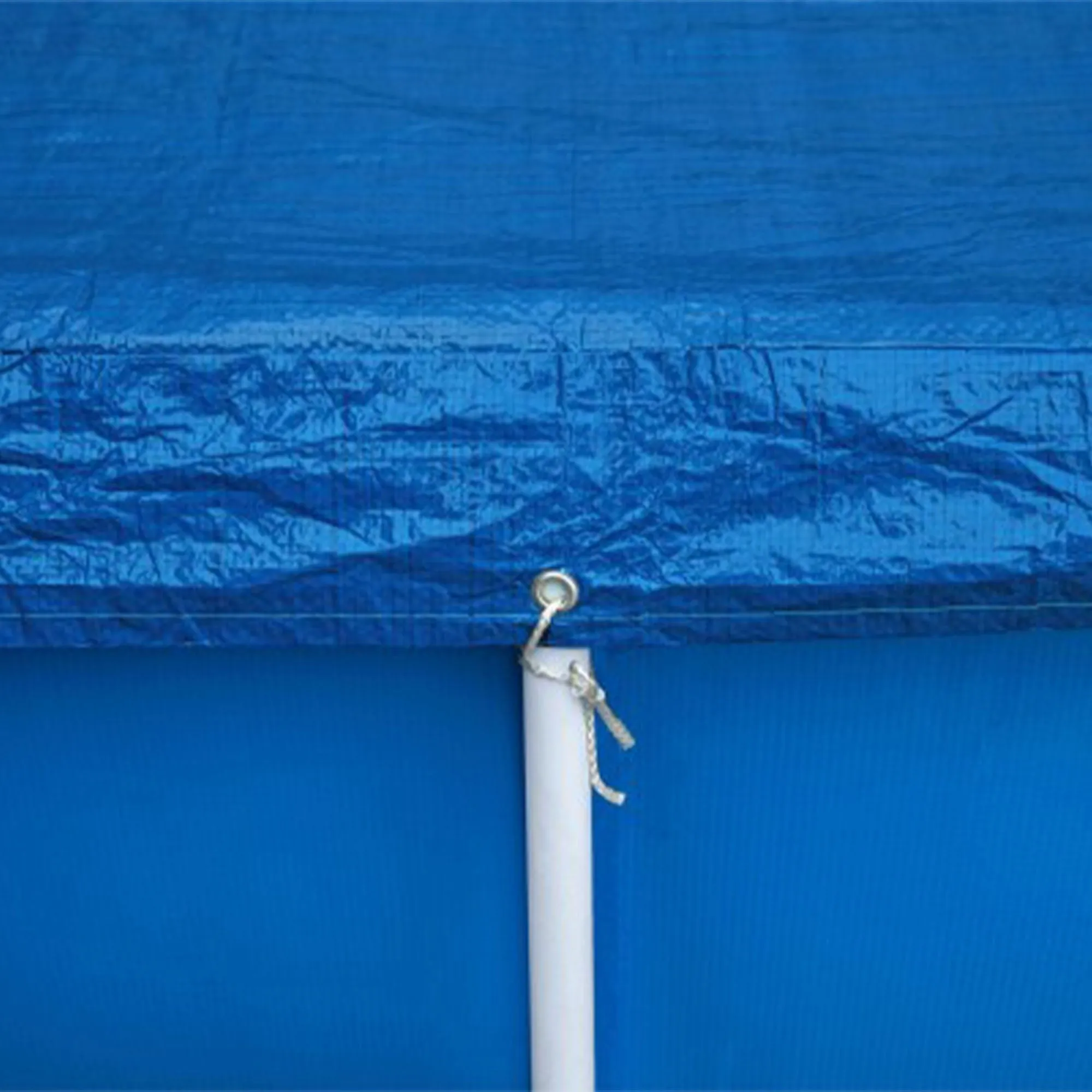 Bestway 157 x 83 Inch Above Ground Pool Tarp Cover for Steel Pro Pool (Open Box)
