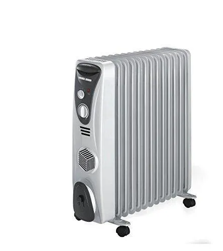 Black & Decker 9 fin BXRA0902IN Oil Filled Radiator Room Heater (2500 watt)