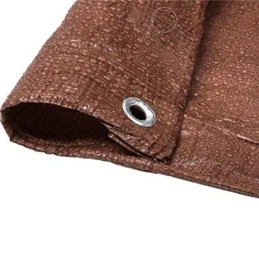 Brown Poly Tarp 40' x 60'