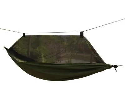 Camping Army Green Hammock with Sack for Camping-Hiking
