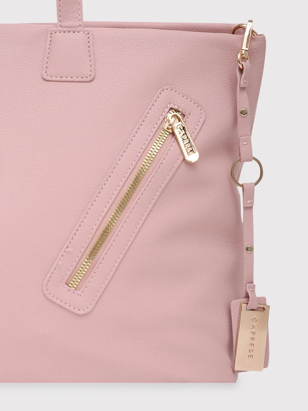 Caprese Lilith Laptop Tote Large Blush