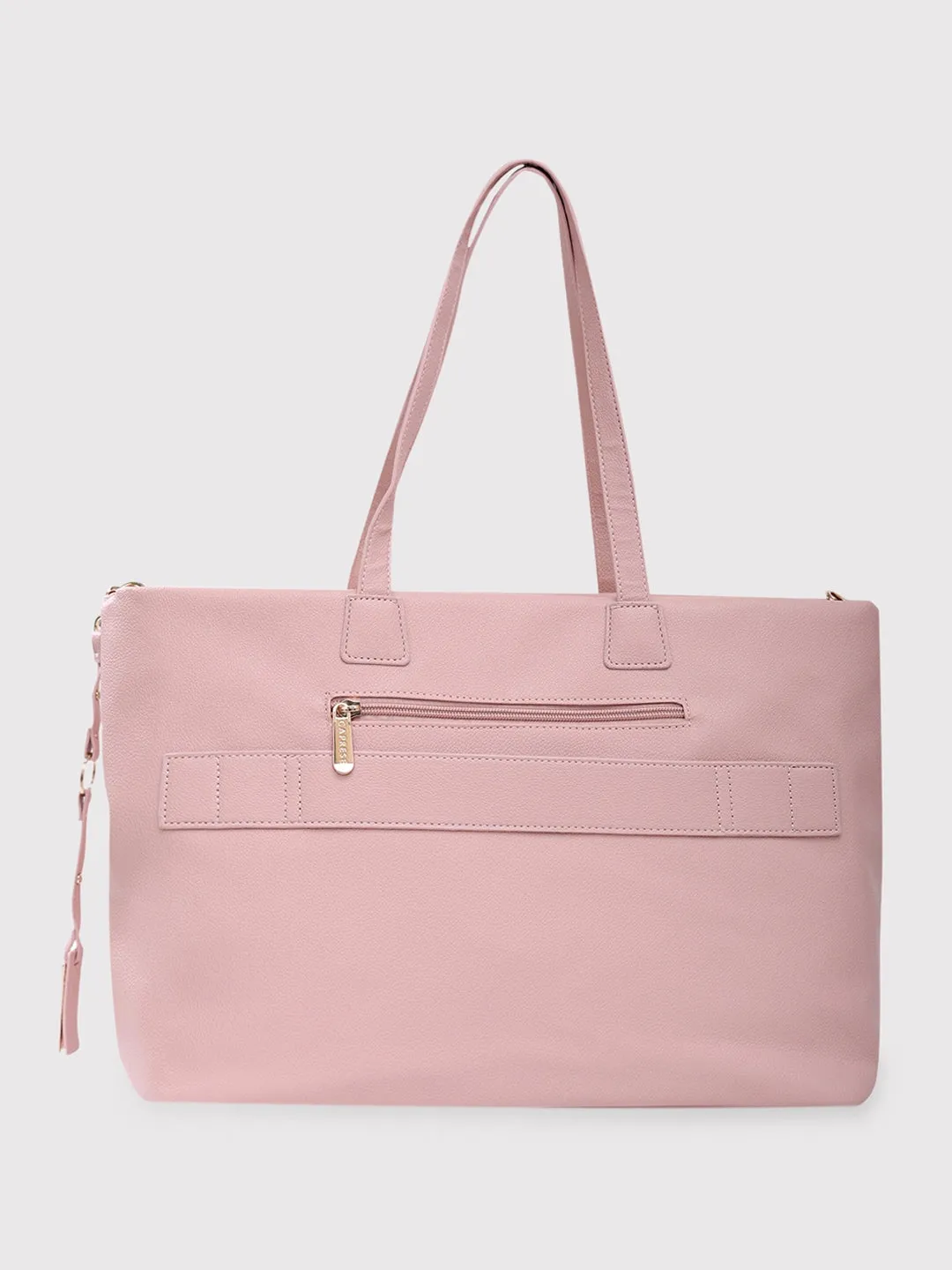 Caprese Lilith Laptop Tote Large Blush