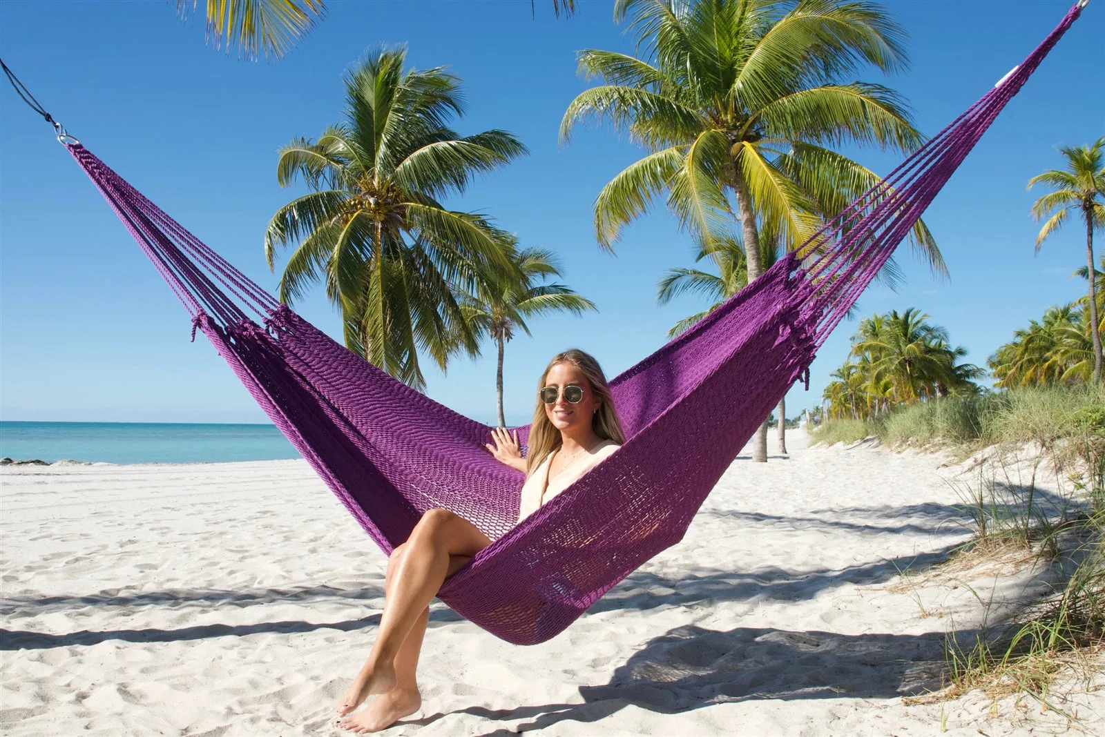 Caribbean Mayan Hammock PURPLE