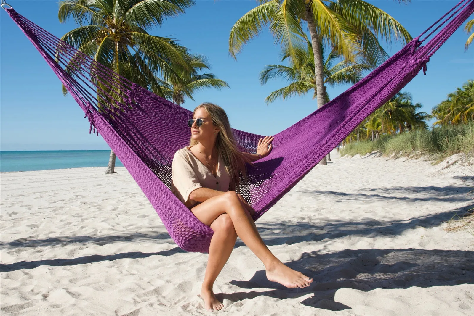 Caribbean Mayan Hammock PURPLE